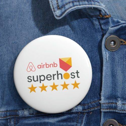 Airbnb Superhost Pin Buttons