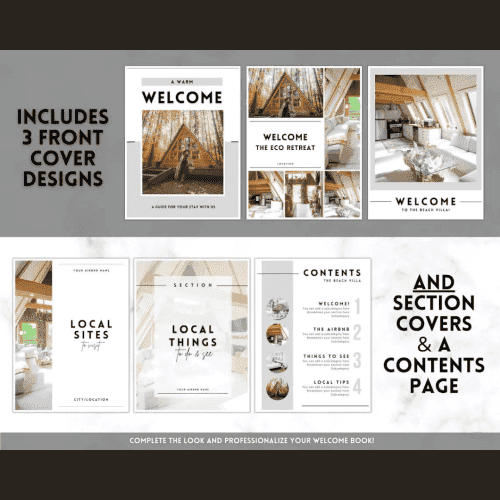 Airbnb Welcome Guide House Manual Template